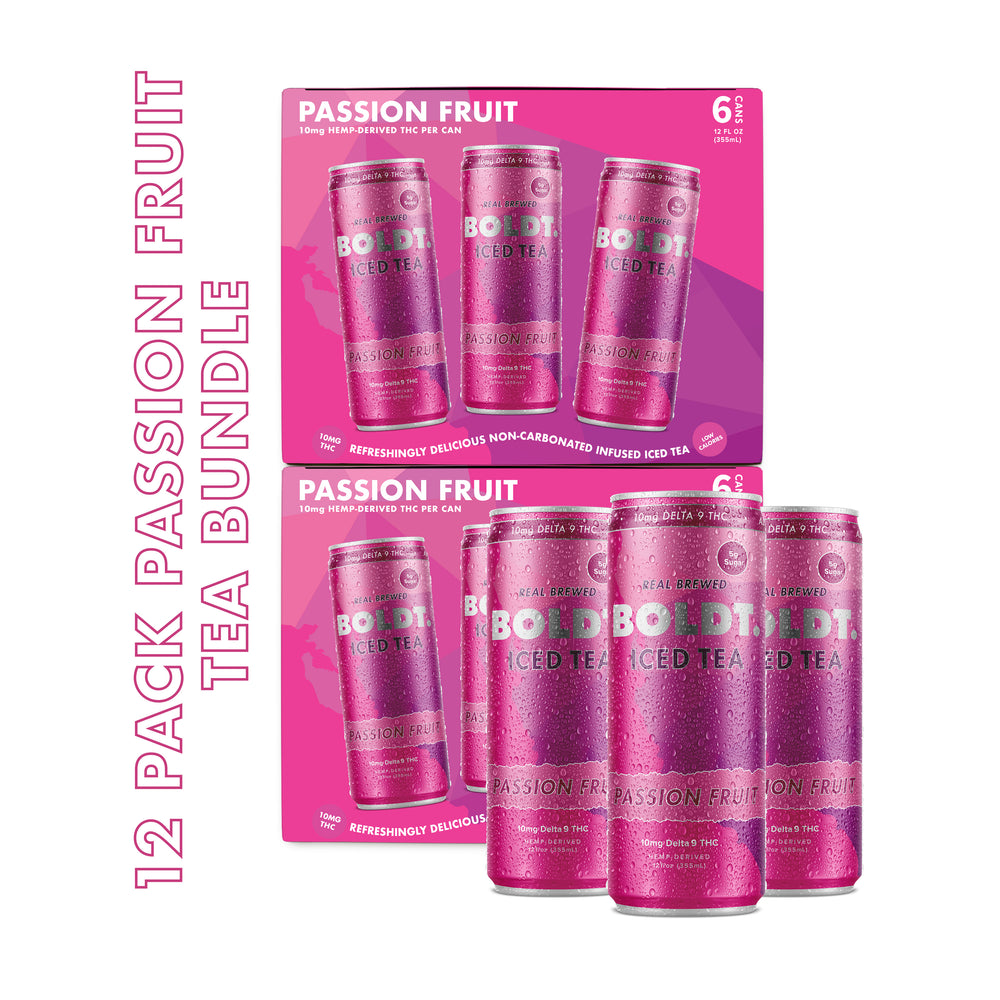 Infused THC Passion Fruit Tea – BOLDT. Iced Tea – BOLDT. Iced Tea
